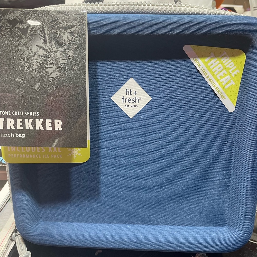 Fit + Fresh lunch bag trekker stone cold series